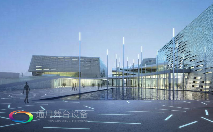 舞臺阻燃幕布通用舞臺扛起建設(shè)單位責(zé)任，加強檢查監(jiān)管，落實“3個100%”要求！東莞市工人文化宮工人電影院改造工程順利完工