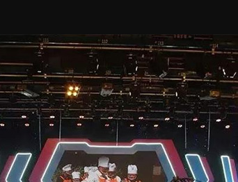 坐標(biāo)廣東梅州！通用舞臺承接梅州廣播電視臺演播廳項目